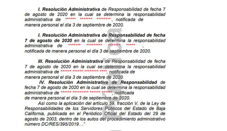 Amintha Guadalupe Briceno Cinco amparo