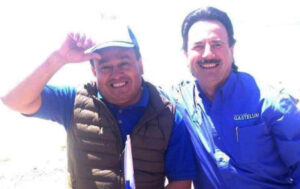 Rodrigo Rivera Carlos en campana con el patas