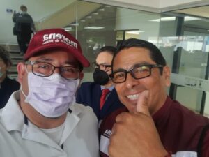 hermano de dirigente de Morena
