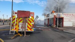 Registran en Calexico otro incendio en zona centro 3 Registran en Calexico otro incendio en zona centro FB IMG 1657858881681