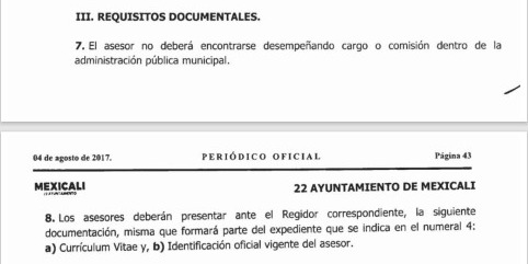 Contratación de asesores