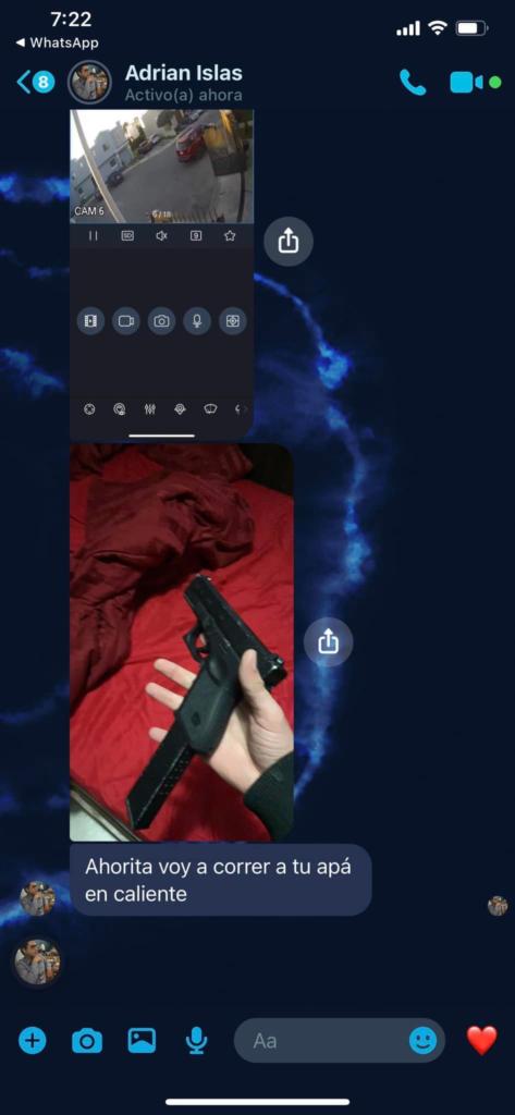 Te perdono la vida, la historia de Gissel 5 La joven fue amenazada con pistola