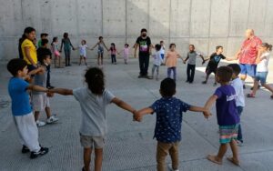 cambios de población en albergues