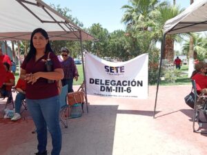 Realizan miembros del SETE paro laboral 5 paro laboral