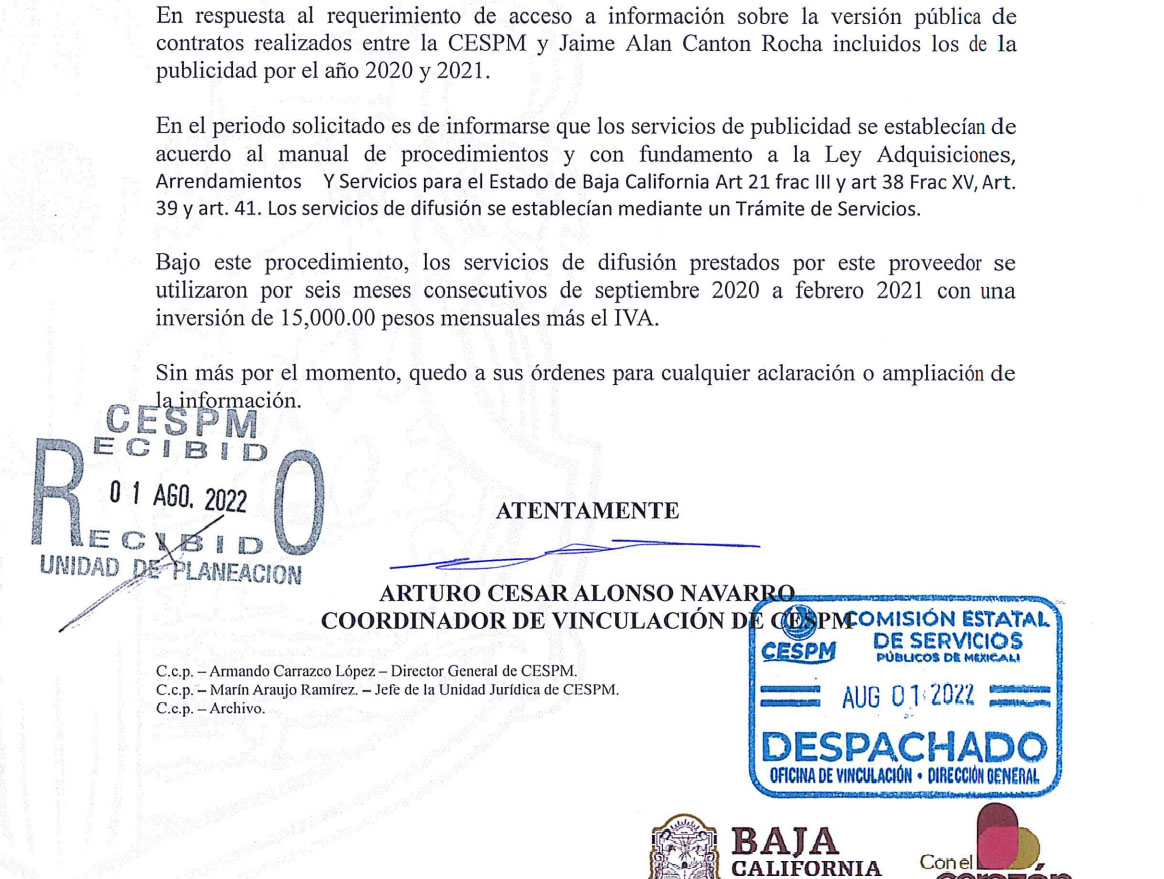 sin contrato