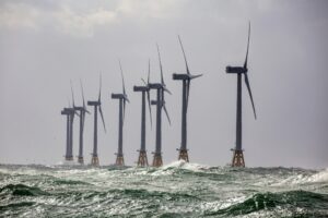 energía eólica en costas de California