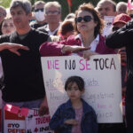 Marcha en defensa del INE con acarreados 2 Marcha en defensa del INE