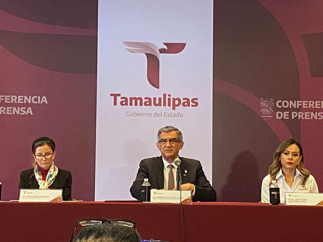 Tamaulipas reprueba en combate a la corrupción 11 Foto5. El Gobernador Americo Villarreal Anaya denuncio un desfalco de mas de 500 millones
