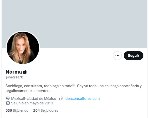 Norma Castañeda twitter
