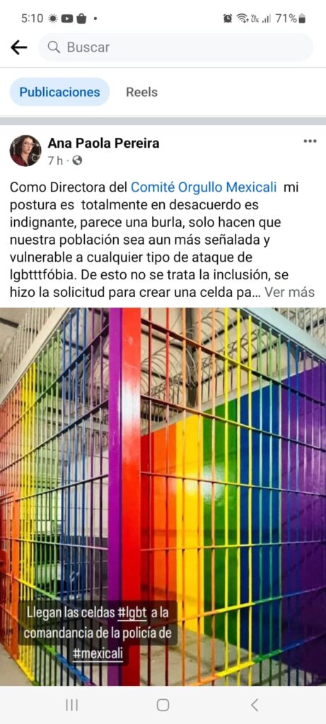 Celdas LGTBQ+