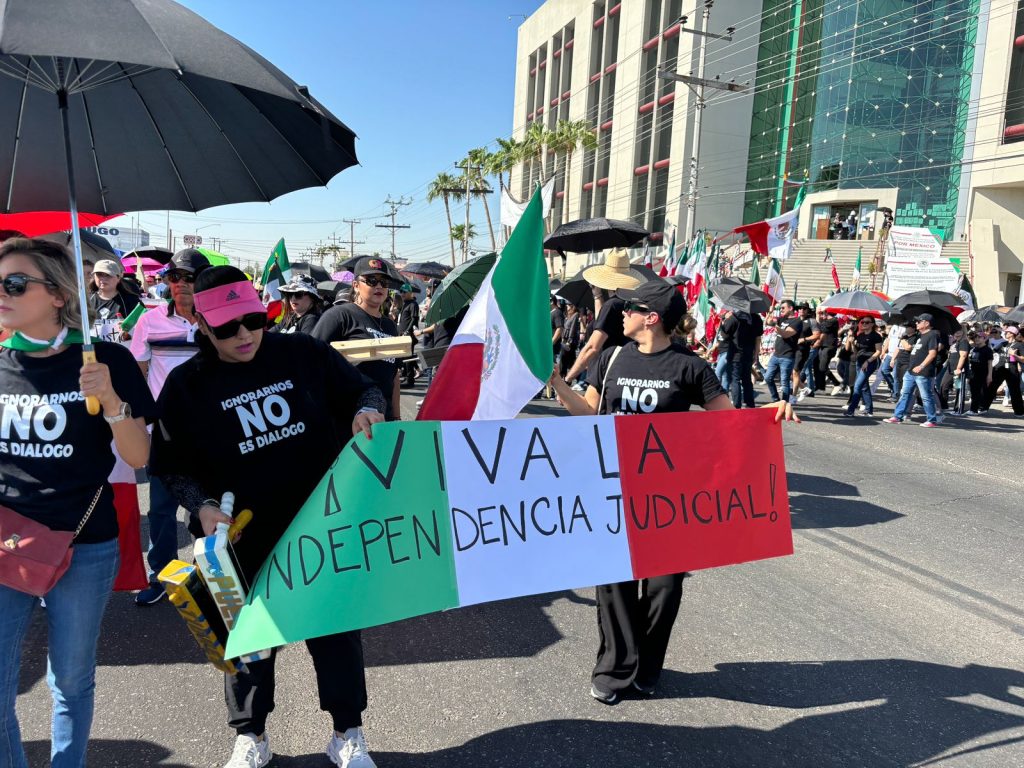 Trabajadores del PJF toman las calles 3 Manifestacion pjf 3