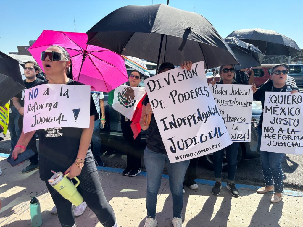 Trabajadores del PJF toman las calles 1 Manifestacion pjf 5