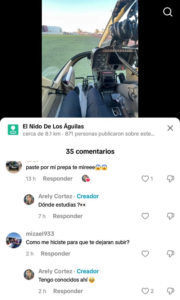 “Influencers” se pasean en helicóptero de la SSC, la dependencia lo desmiente 2 9833fcdd a78c 4eb1 a265 61a1e52d754a