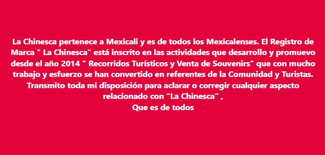 Chen también registró Museo Chinesca Barrio Mágico 1 el Chentro 1