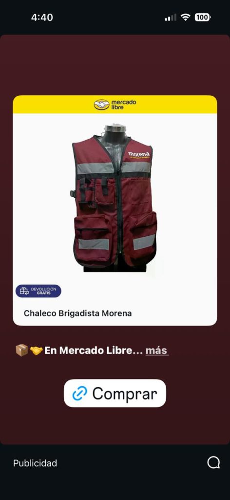 El Radiador: Se los dije, edición bikin1 17 chaleco