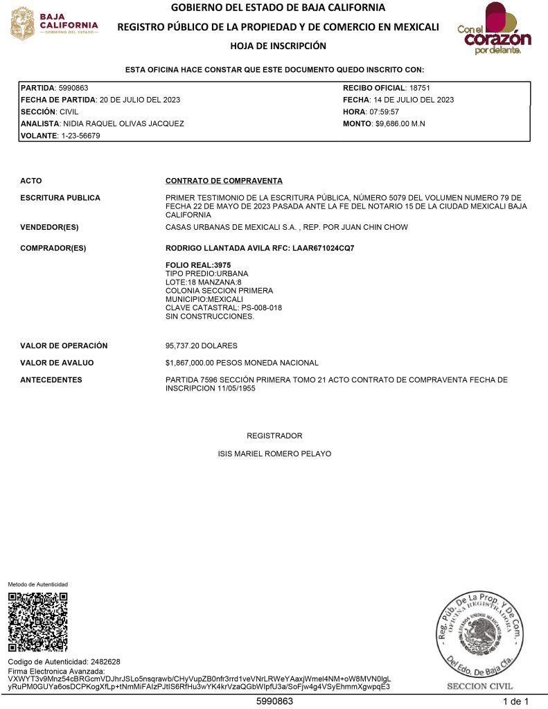 compraventa