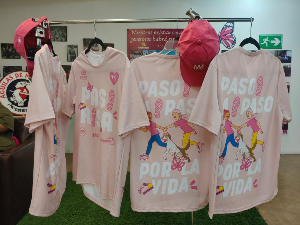 paso rosa playeras