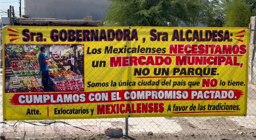 Estado nunca destinó recursos al proyecto del Mercado Municipal 1 mercado municipal protesta